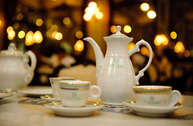 [Conjuntinho de Chá - Foto: Confeitaria Colombo]