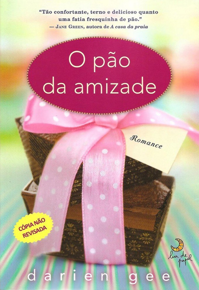 [Capa do Livro 'O Pão da Amizade - foto: divulgação]
