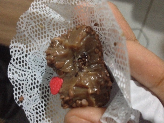 [ Surpresaaaa: grãozinhos de Ovomaltine!]