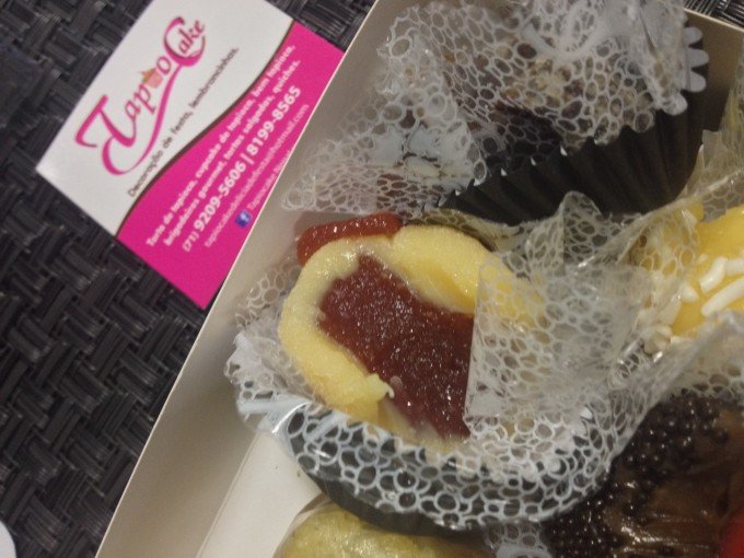 [Detalhe do Recheio - Brigadeiro Romeu & Julieta] 