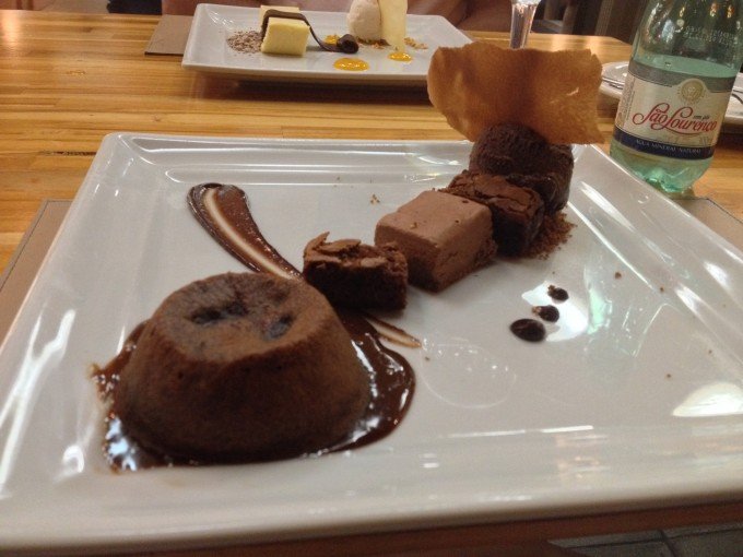 [E não é uma sobremesa enjoativa]