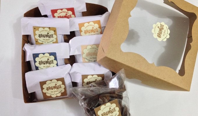 Brownie com sabor de abraço!