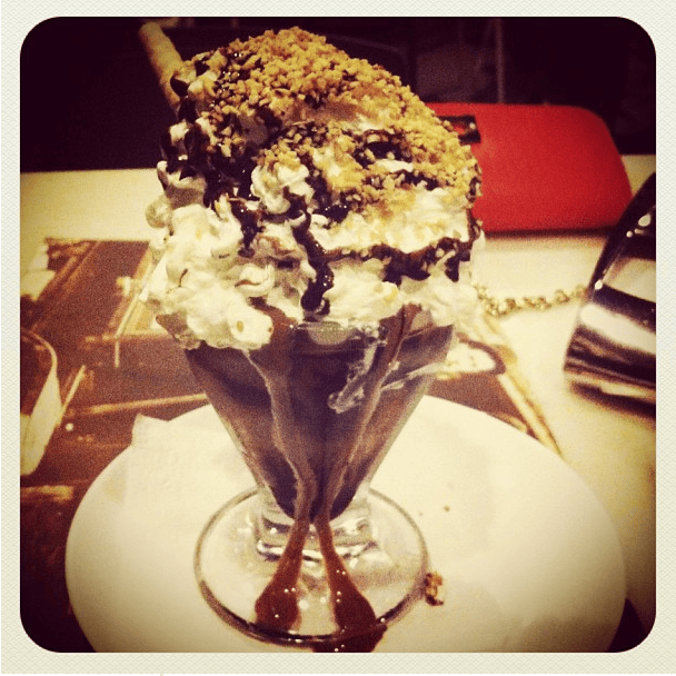 [Sundae - delícia de sobremesa! Foto: Eddie Fine Burgers]