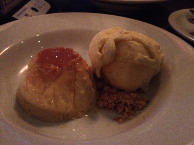 [Preferia o pudim sem o sorvete!]