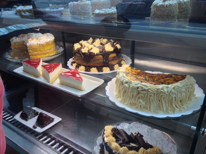 [Vitrine Gourmandise - realmente cheia de gulodices]