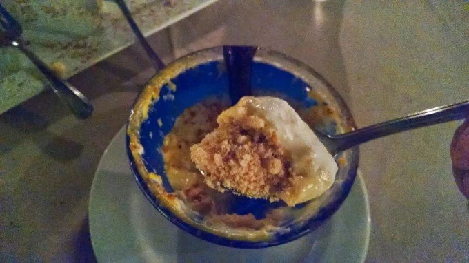 [Detalhe para o creme e o biscoito triturado: texturas e sabores incríveis]