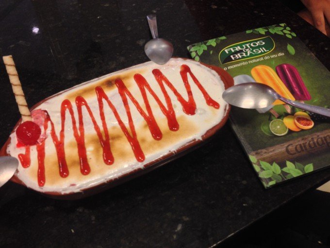 [Sorvete Assado - uma sobremesa quentinha e geladinha]