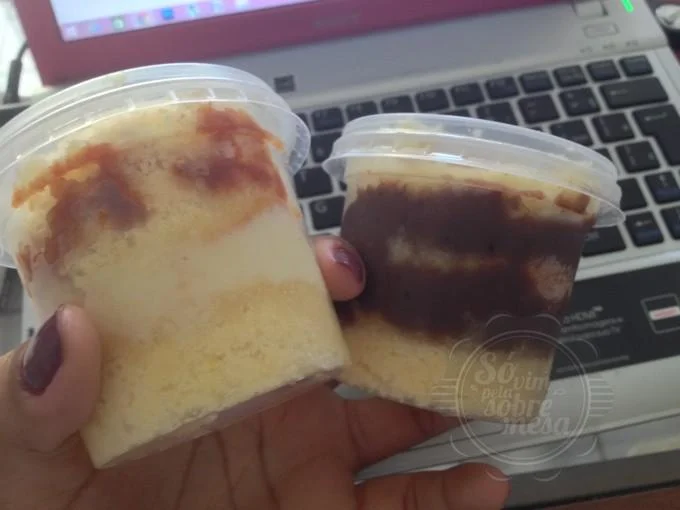 [Qual dos dois: Romeu e Julieta ou Brigadeiro?! Os dois - olha a quantidade de recheio!!!]
