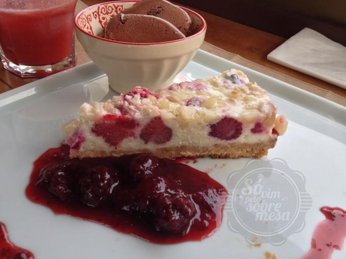[Muito gostosa essa cheesecake, sabor surpreendente]