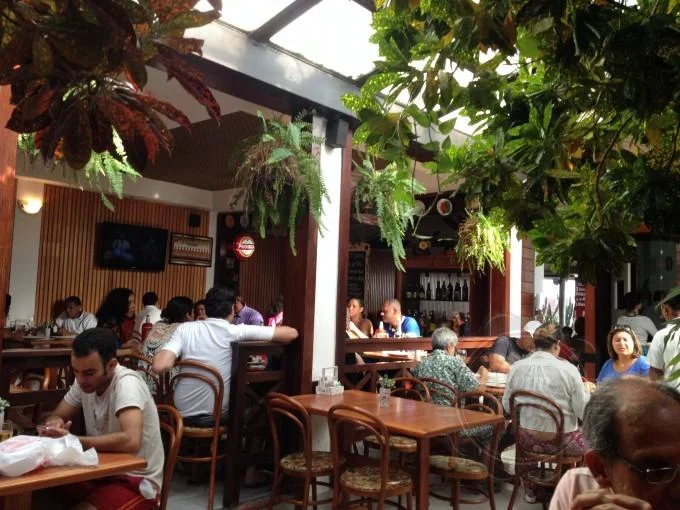 [Varandinha linda, rustica de agradável do restaurante]