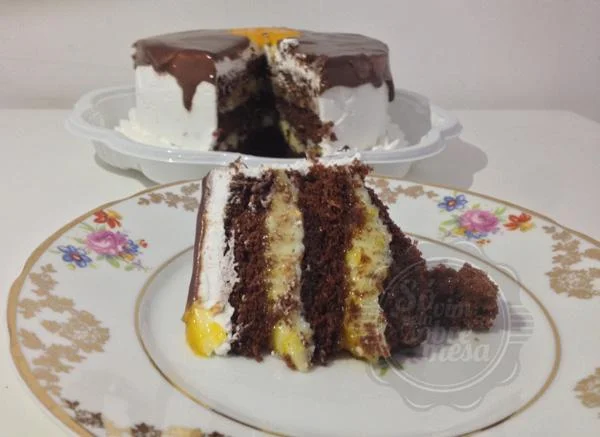 [Doce Atelier além de tortas e bolos maravilhosos, os tamanhos são nega generosos. Essa é a mini e serve muito bem 10 pessoas]