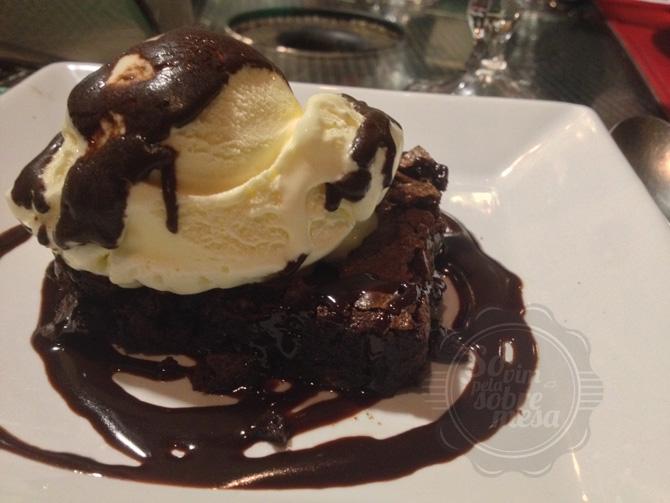 [Vou voltar por esse brownie, também!]