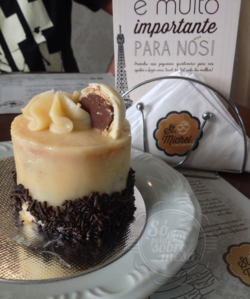 [Tortinha Ouro Branco - doce, mas suave e não enjoativa]