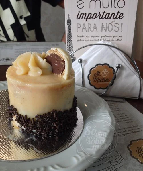 [Tortinha Ouro Branco - doce, mas suave e não enjoativa]