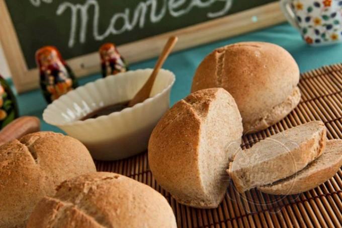 [Pão semi-integral. Foto: Babette Artesanal]