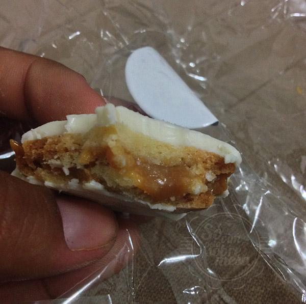 [Boo Cookie de Caramelo e Chocolate Branco]
