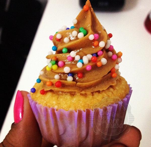[Cupcake de Tapioca com Doce de Leite da KingCake]
