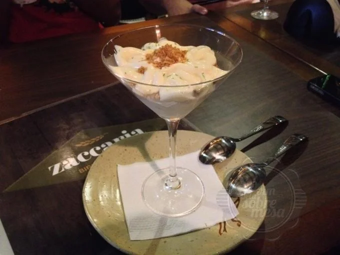[Deliciosa essa mousse de limão do Zaccaria]