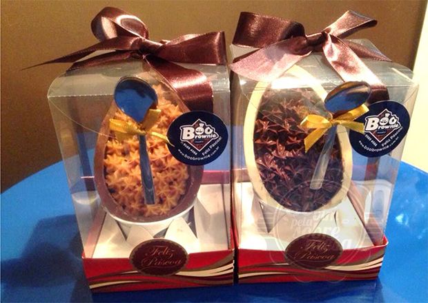 [são 09 sabores para escolher. Foto: Boo Brownie]