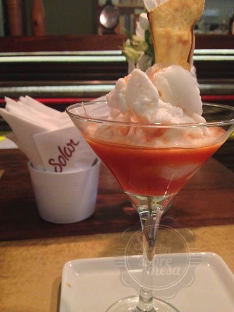 [Sobremesa para aquecer o momento]