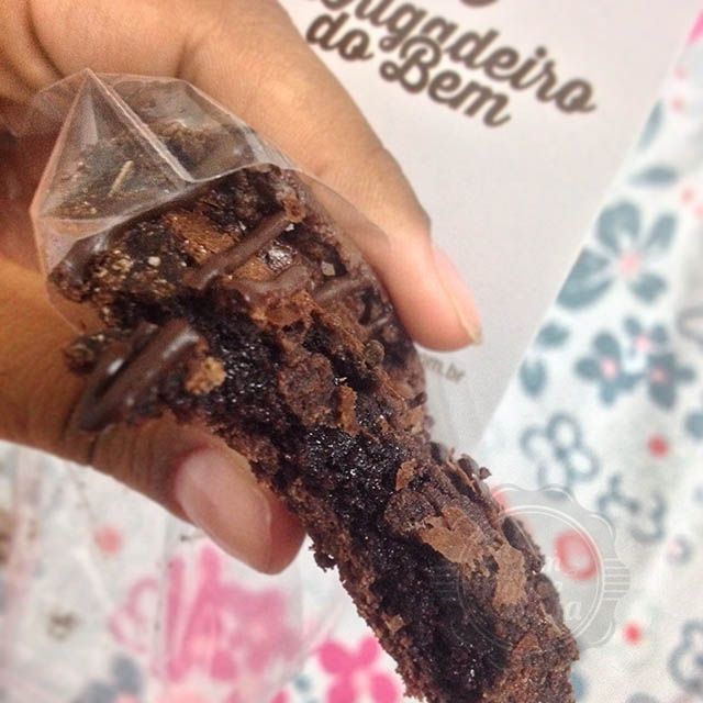 [Brownie Saudável - zero glúten e ideal para #MerendaTime]