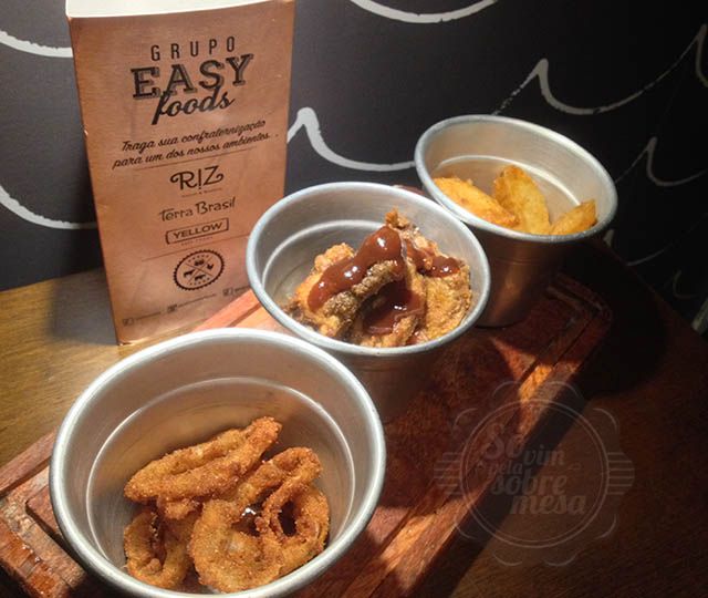 [Primeira leva de petiscos]