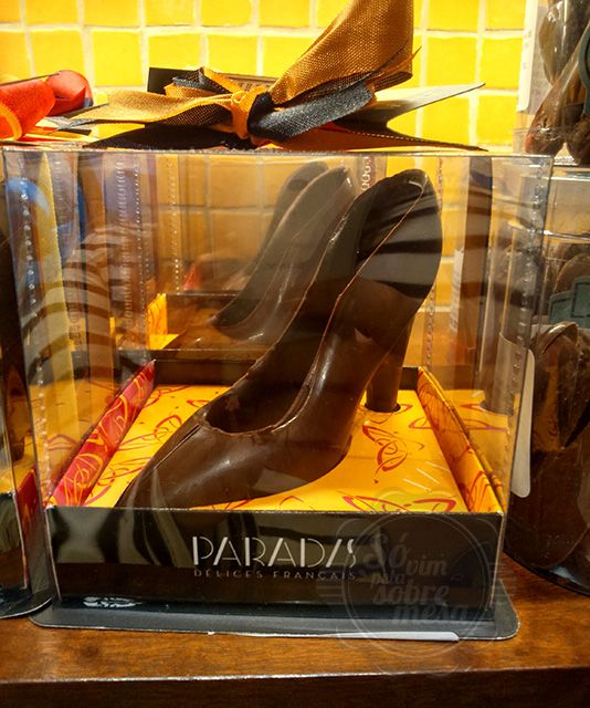 [Chocolate em formato de sapatinho, um mimo!]