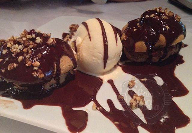 [Profiteroles Alfredo di Roma - Um dos melhores que já comi]