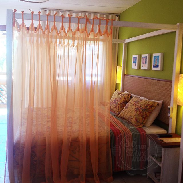 [Uma das suítes do Via dos Corais - acomchegante, fofa e super agradável]