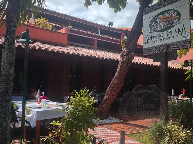 [Sobrado da Vila - fica na via principal da vila de Praia do Forte - vista privilegiada]