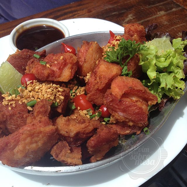 [Costelinha de Porco Fritinha e com Pimenta Biquinho - trêm bão sô]