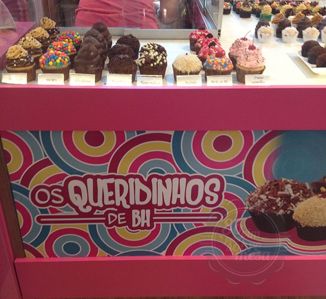 [Os bolinhos americanos, além de lindos, fazem o maior sucesso na capital]