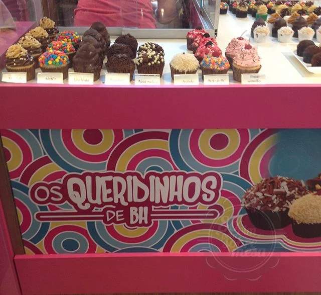[Os bolinhos americanos, além de lindos, fazem o maior sucesso na capital]
