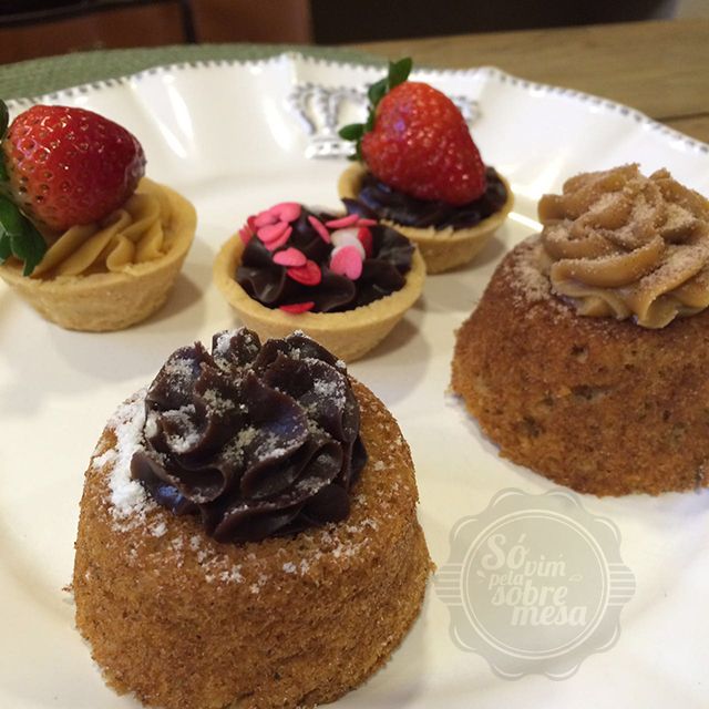 [Parte 03 do Café da Manhã - esses bolinhos são super fofinhos. E as Tartelettes - massa fantástica]