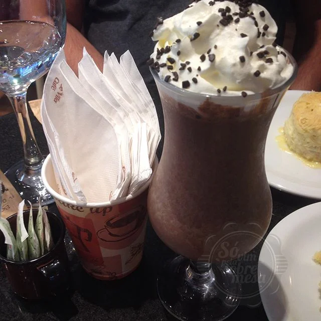 [Chocoshake de tirar o fôlego]