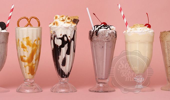 Os 10 melhores MilkShakes da Cidade