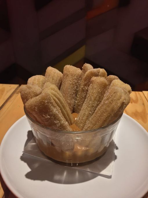 \[Mini Churros com doce de leite- para compartilhar\]