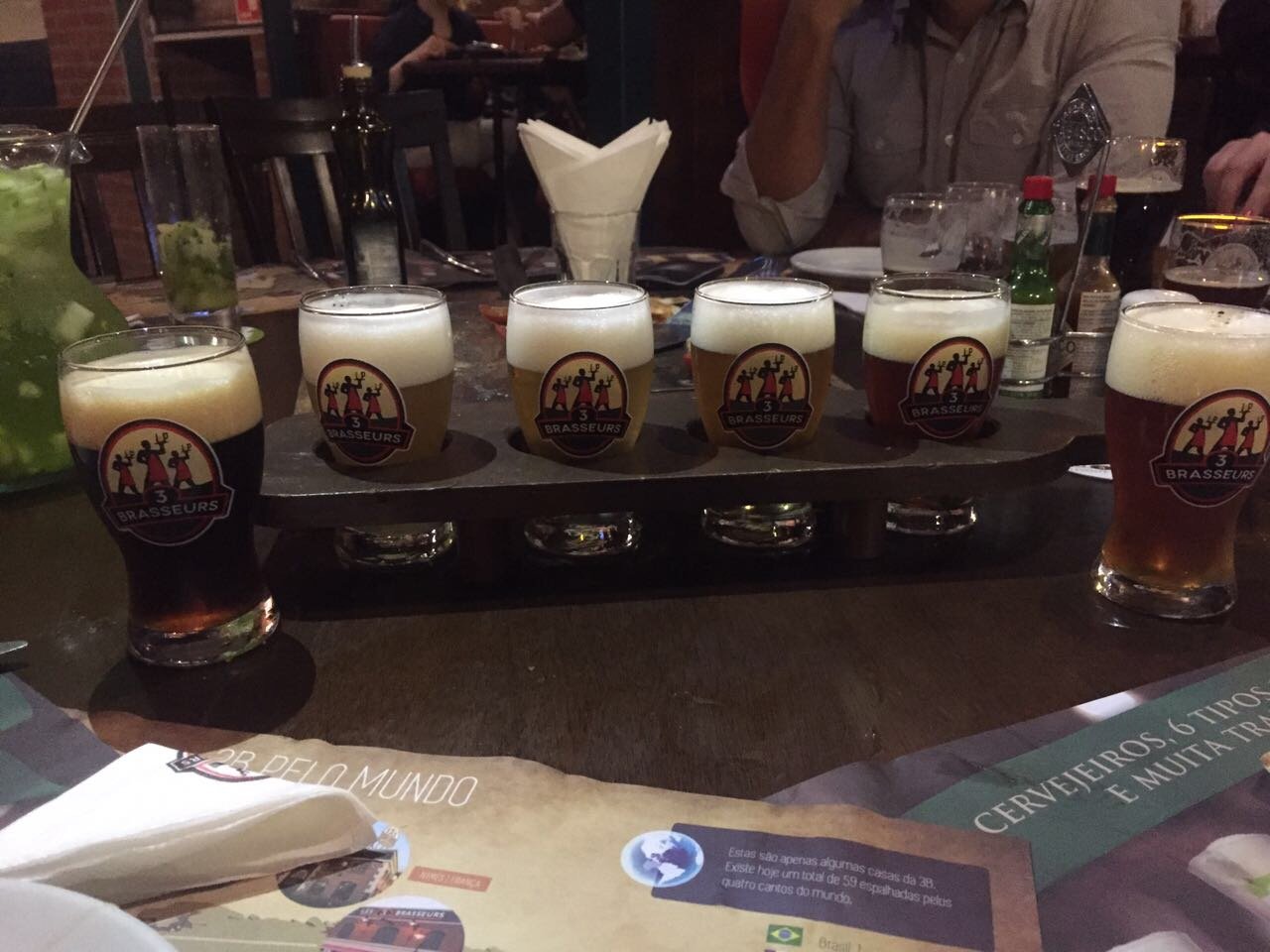 Les 3 Brasseurs - brewpub francês em Sampa