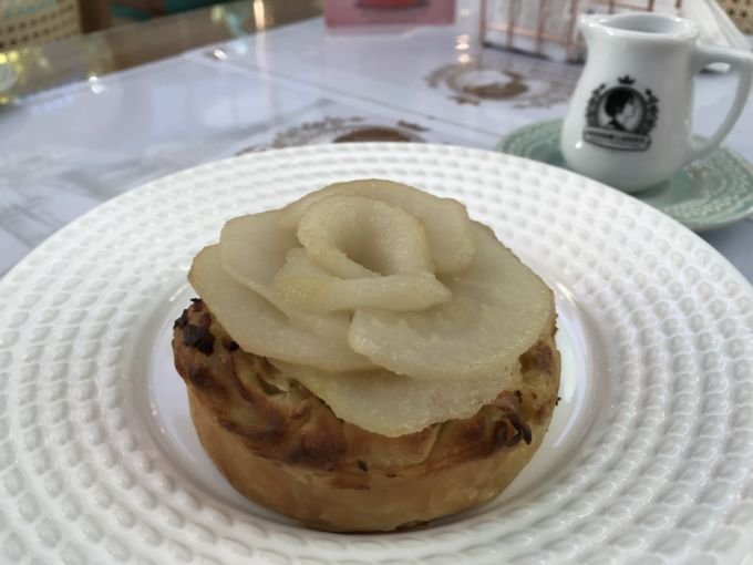 _Tortinha na massa folhada de Pêra com Gorgonzola_