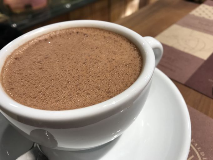 Chocolate Caliente Ligero
